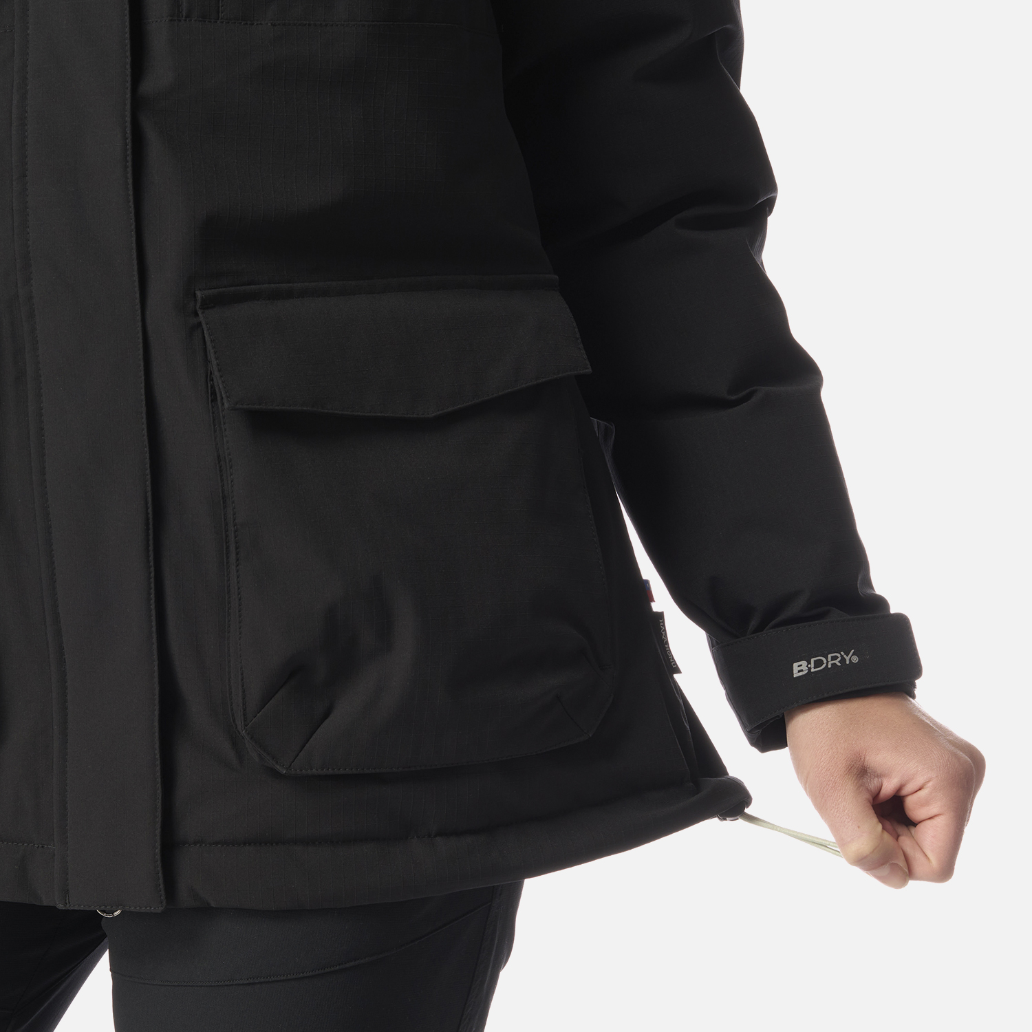 CHAQUETA MUJER DILUVIO NEGRO HAKA HONU I26 - 8