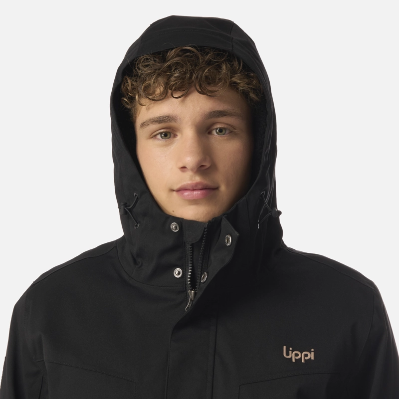 CHAQUETA TEEN BOY ROBLE B-DRY HOODY JACKET NEGRO LIPPI I26 - 4