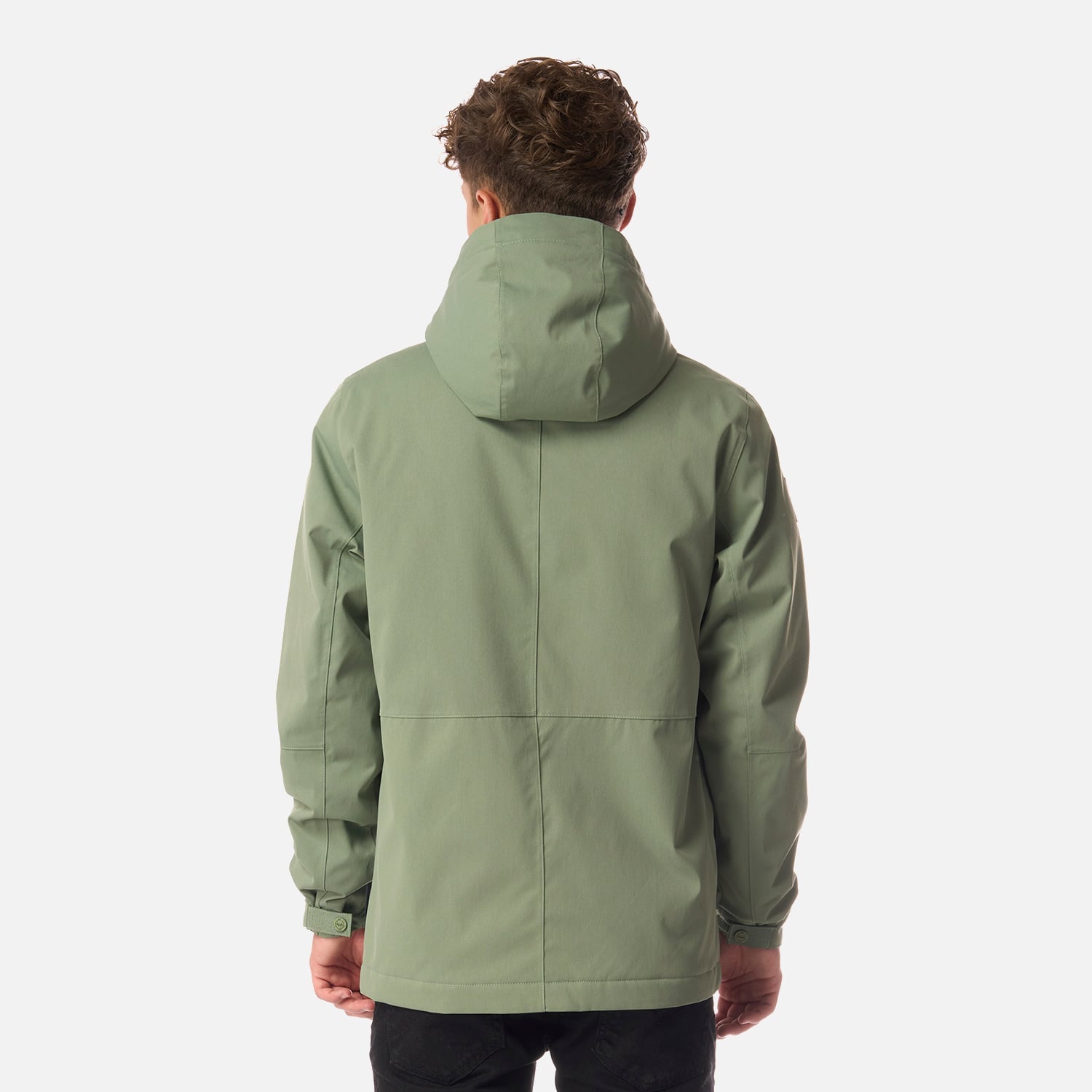 CHAQUETA TEEN BOY ROBLE B-DRY HOODY JACKET JADE OSCURO LIPPI I26 - 3