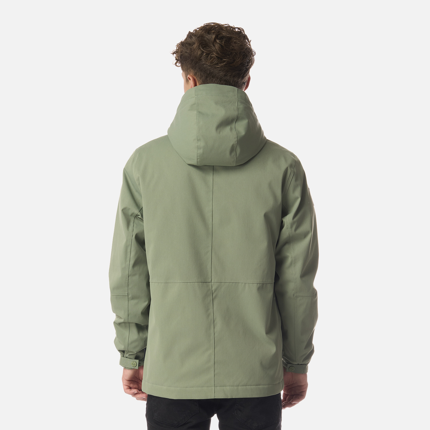 CHAQUETA TEEN BOY ROBLE B-DRY HOODY JACKET JADE OSCURO LIPPI I26 - 3