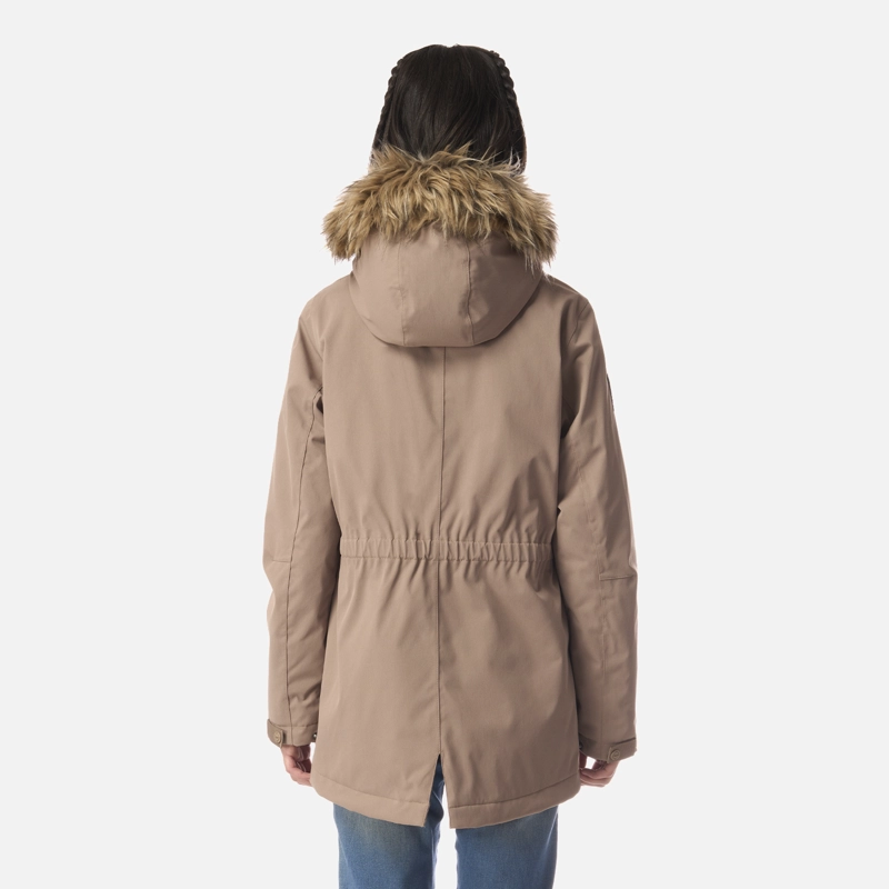 CHAQUETA TEEN GIRL ROBLE B-DRY HOODY JACKET CANELA LIPPI I26 - 3