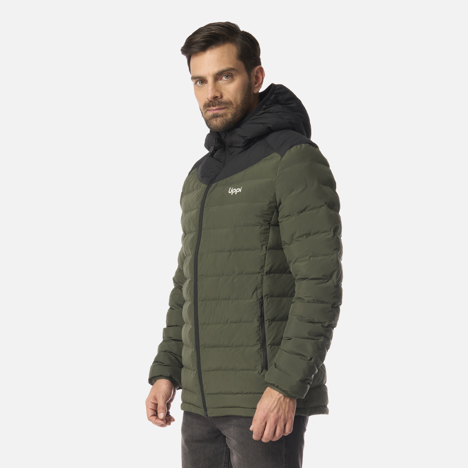 CHAQUETA HOMBRE SNOWMASS STEAM-PRO HOODY JACKET VERDE MILITAR LIPPI I26 - 2
