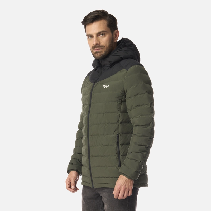 CHAQUETA HOMBRE SNOWMASS STEAM-PRO HOODY JACKET VERDE MILITAR LIPPI I26 - 2