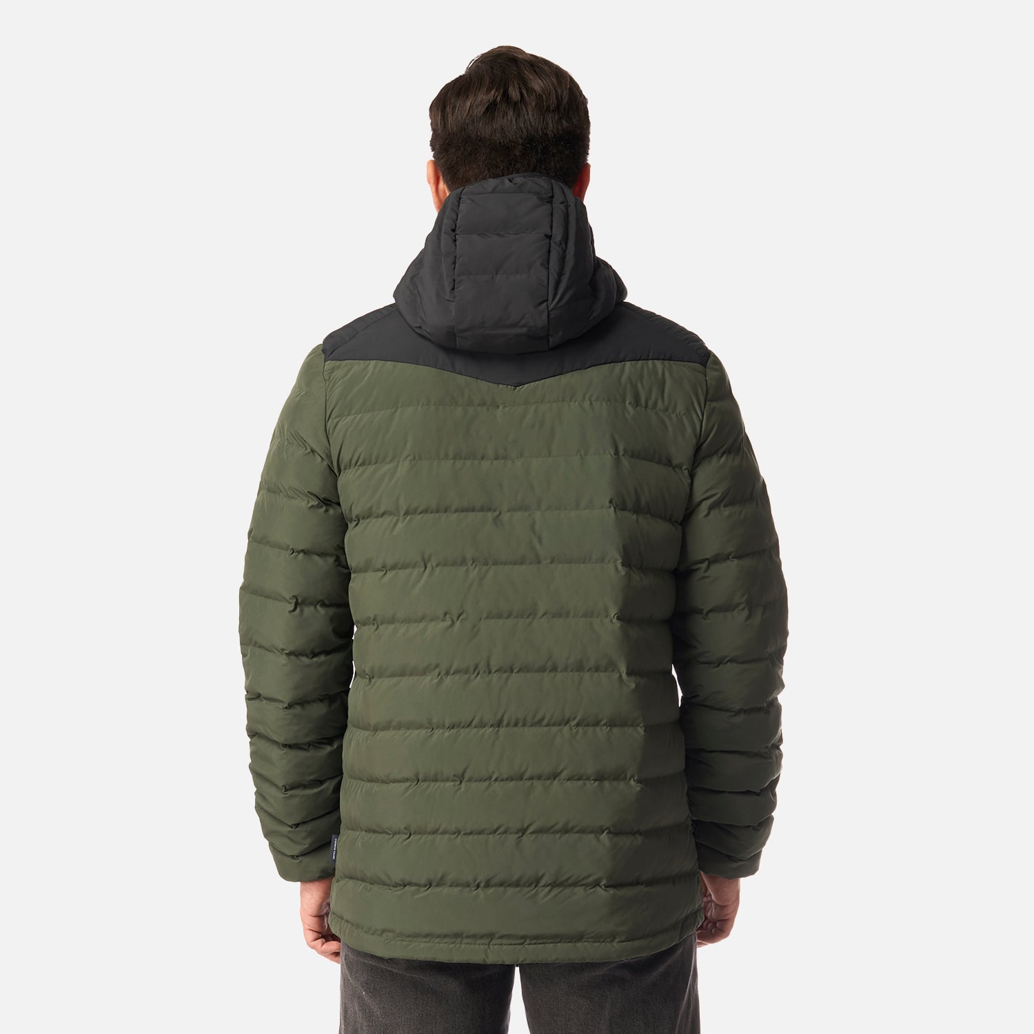CHAQUETA HOMBRE SNOWMASS STEAM-PRO HOODY JACKET VERDE MILITAR LIPPI I26 - 3