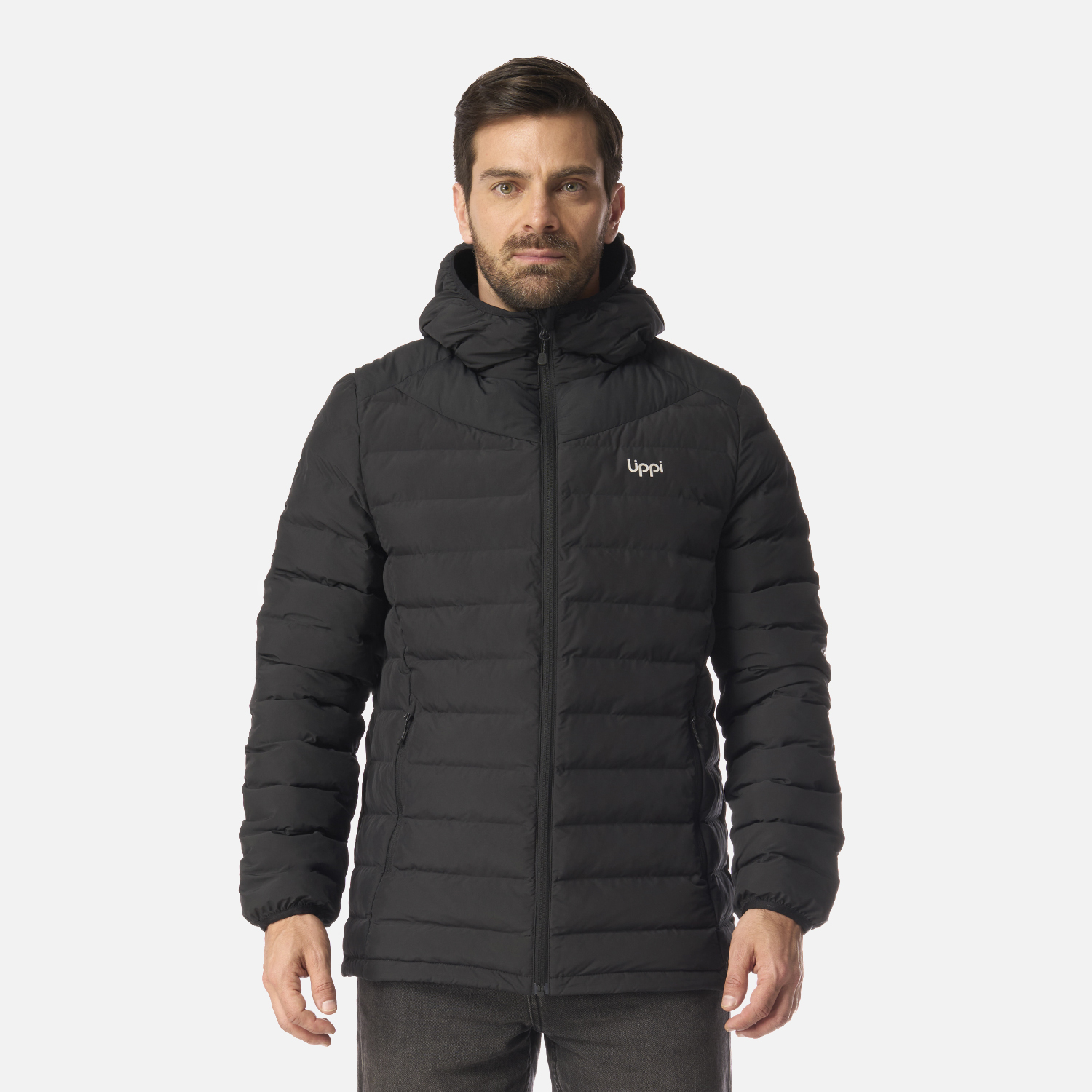 CHAQUETA HOMBRE SNOWMASS STEAM-PRO HOODY JACKET NEGRO LIPPI I26 - 1