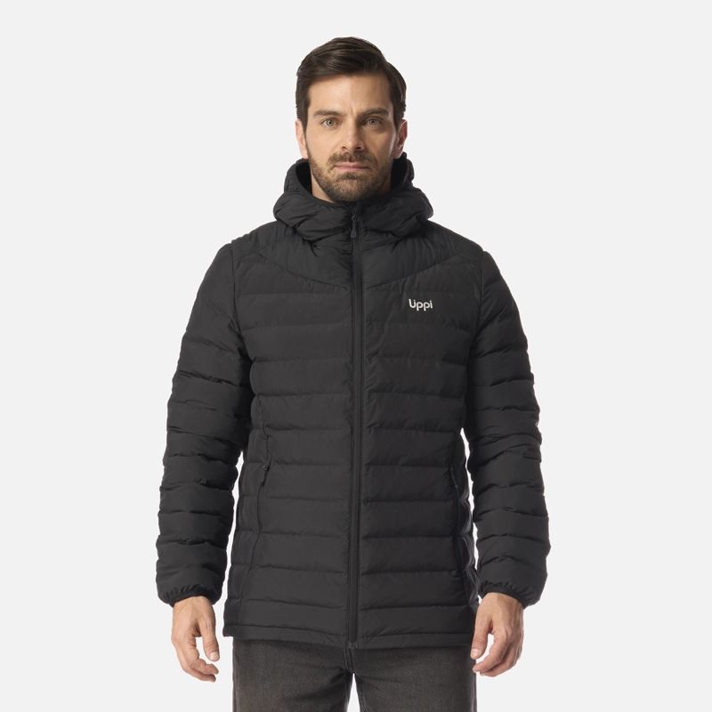 CHAQUETA HOMBRE SNOWMASS STEAM-PRO HOODY JACKET NEGRO LIPPI I26 - 1