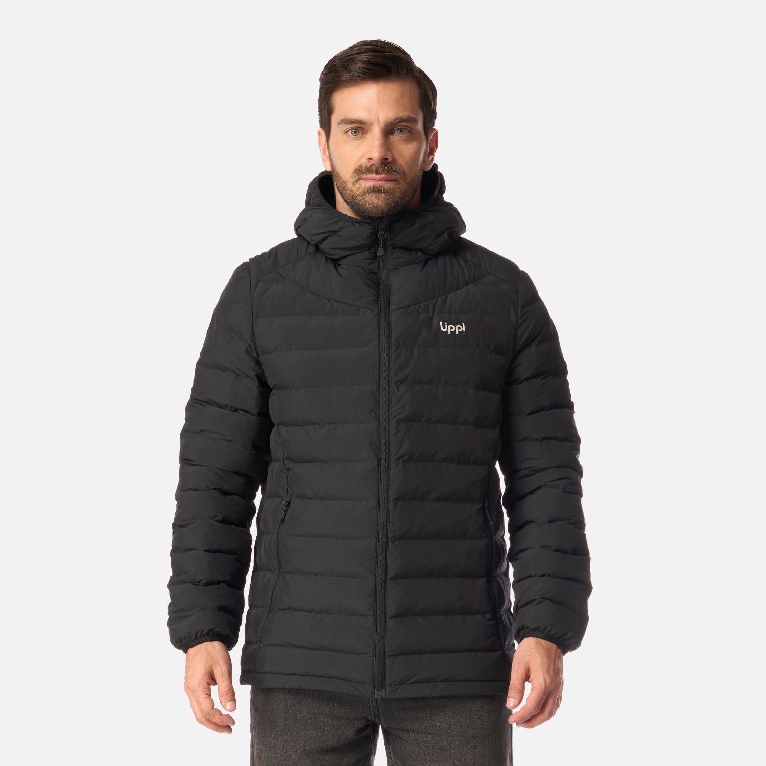 CHAQUETA HOMBRE SNOWMASS STEAM-PRO HOODY JACKET NEGRO LIPPI I26 - 1