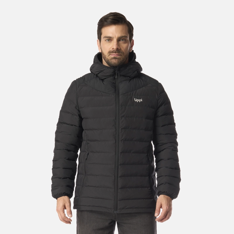 CHAQUETA HOMBRE SNOWMASS STEAM-PRO HOODY JACKET NEGRO LIPPI I26 - 1