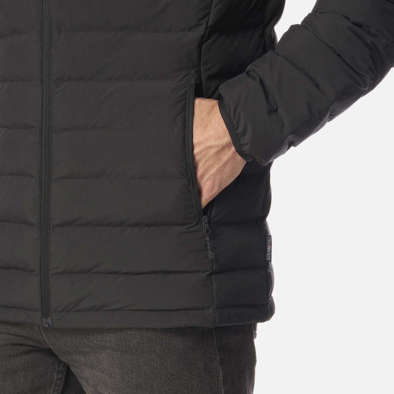 CHAQUETA HOMBRE SNOWMASS STEAM-PRO HOODY JACKET NEGRO LIPPI I26 - 5