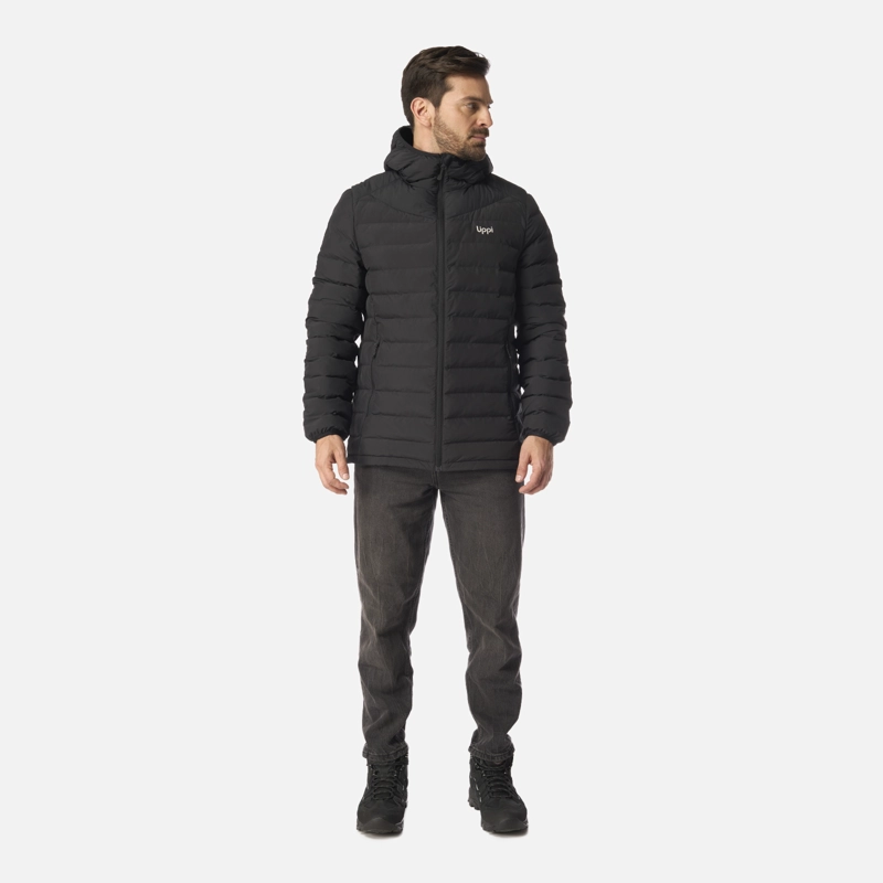 CHAQUETA HOMBRE SNOWMASS STEAM-PRO HOODY JACKET NEGRO LIPPI I26 - 6