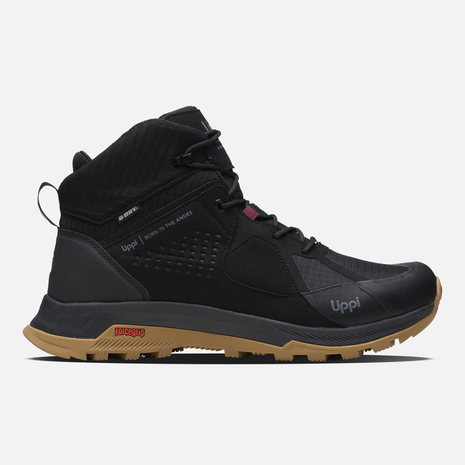 ZAPATILLA HOMBRE VULCANO ONYX MID B-DRY NEGRO LIPPI I26 - 1