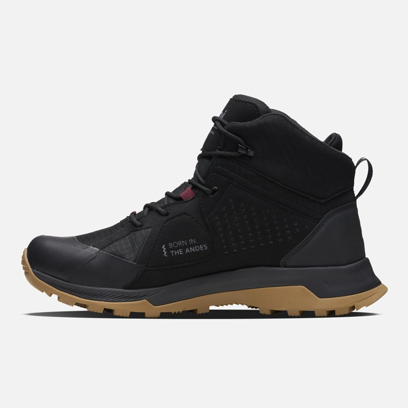 ZAPATILLA HOMBRE VULCANO ONYX MID B-DRY NEGRO LIPPI I26 - 2