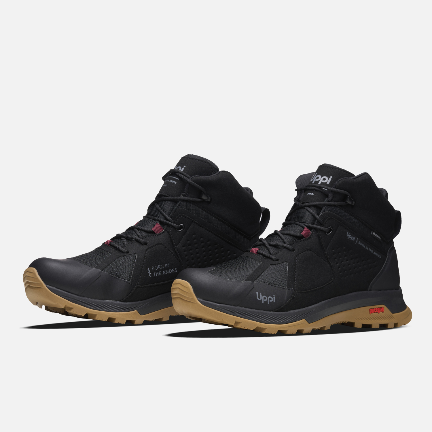 ZAPATILLA HOMBRE VULCANO ONYX MID B-DRY NEGRO LIPPI I26 - 4