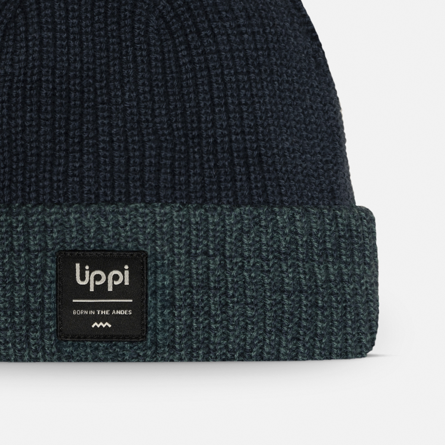 GORRO UNISEX FLY LINE POM BLEND-PRO BEANIE AZUL MELANGE LIPPI I26 - 2