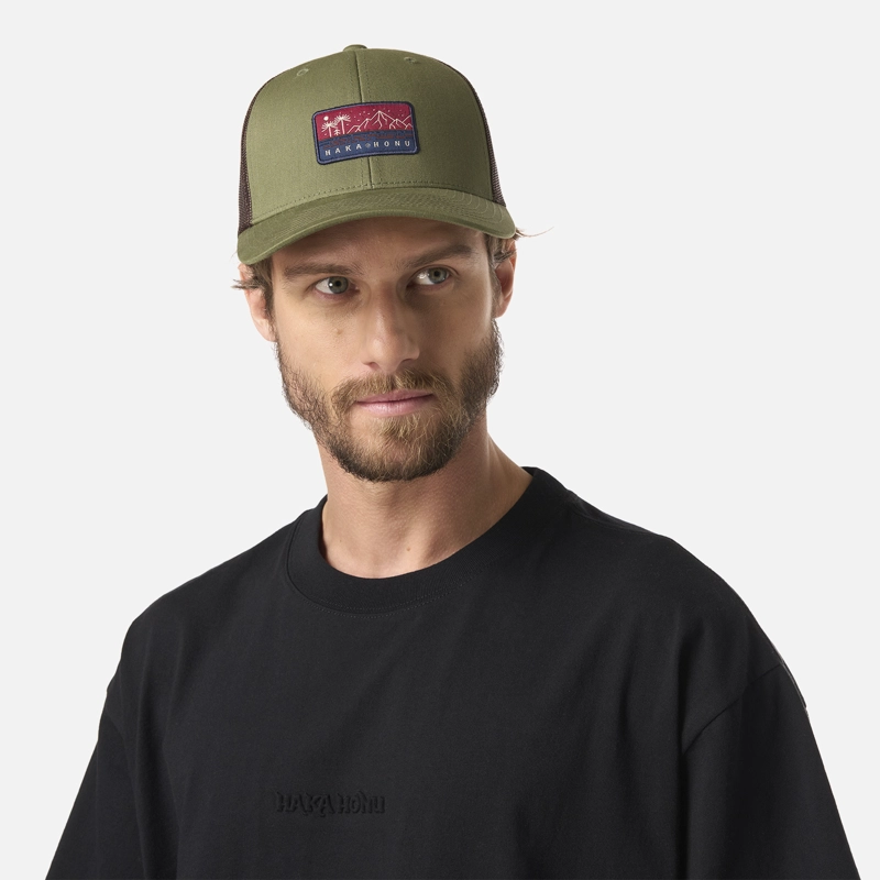 JOCKEY UNISEX ALMA VERDE MILITAR / CAFE HAKA HONU I26 - 4