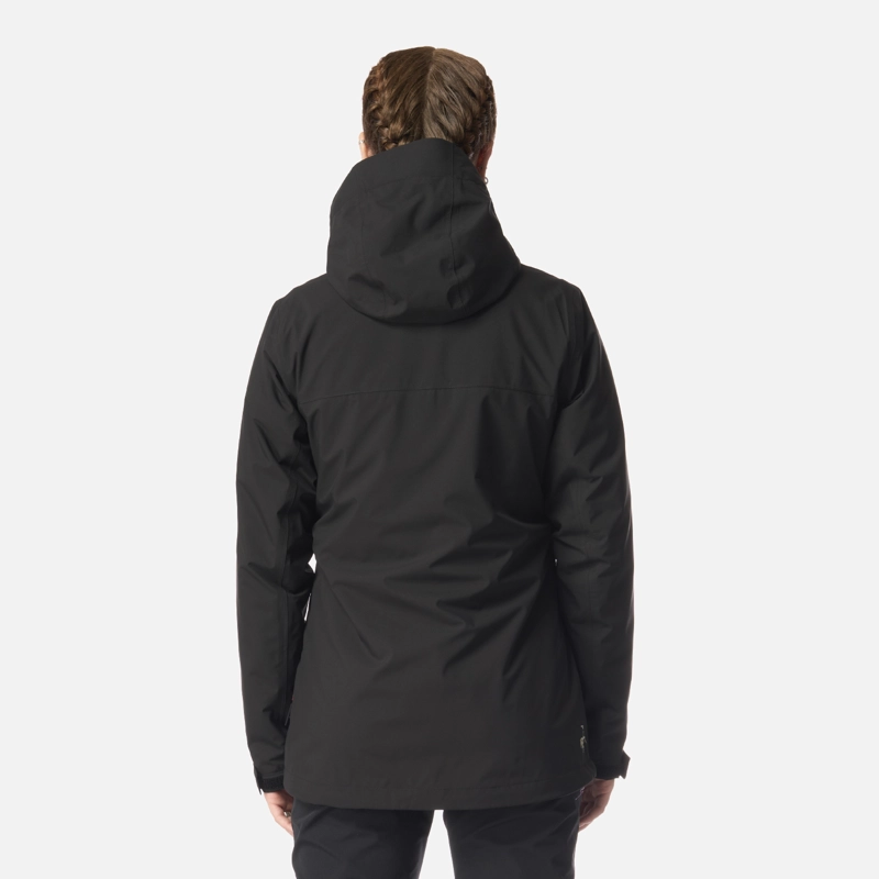 CHAQUETA MUJER ESCARCHA NEGRO HAKA HONU I26 - 3
