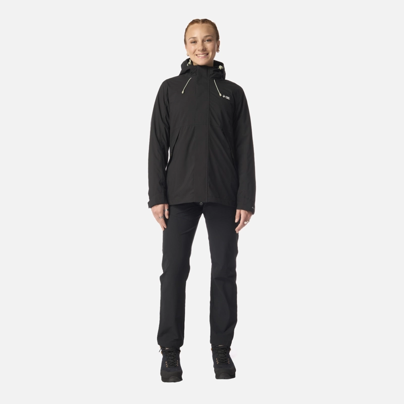 CHAQUETA MUJER ESCARCHA NEGRO HAKA HONU I26 - 8