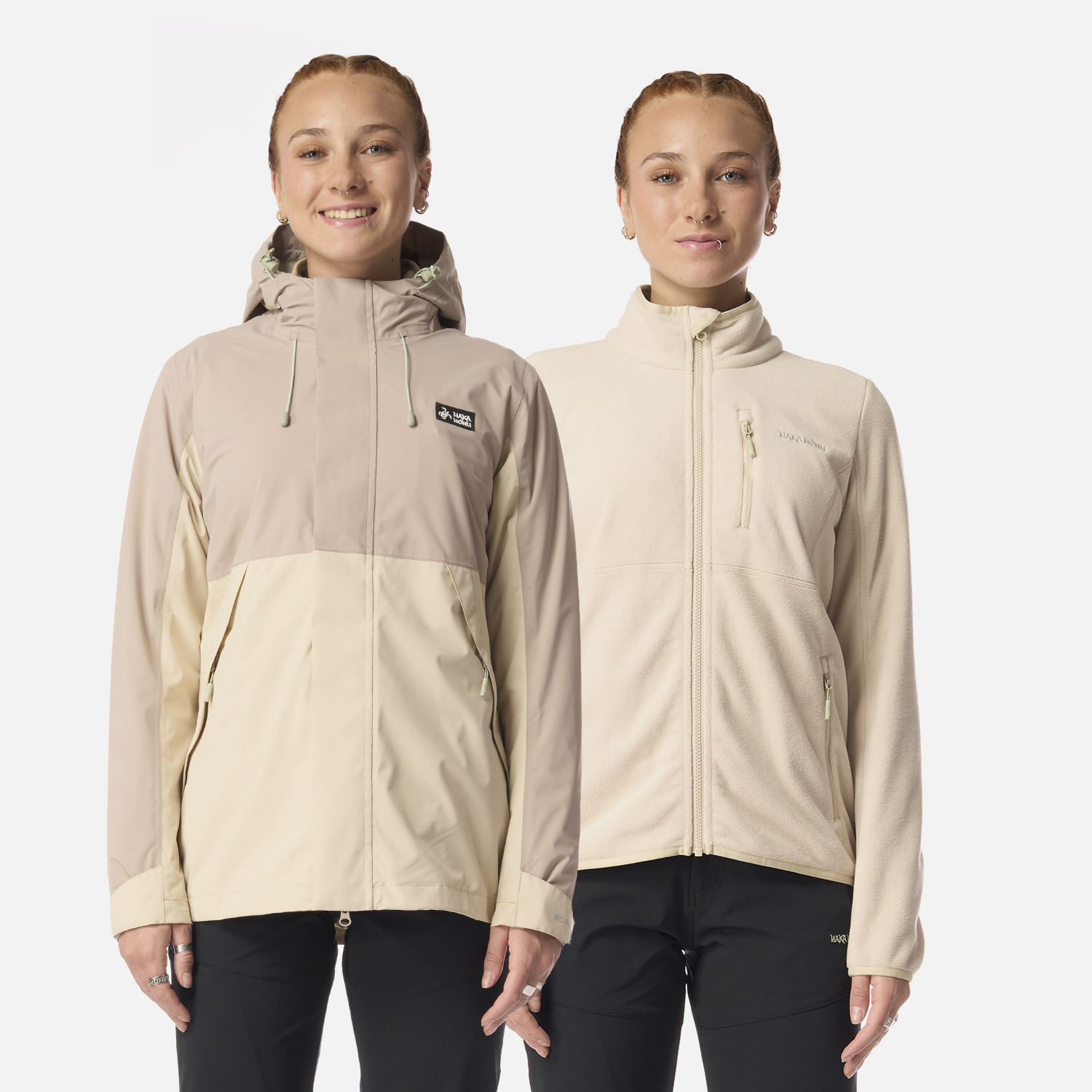 CHAQUETA MUJER ESCARCHA TAUPE HAKA HONU I26 - 1