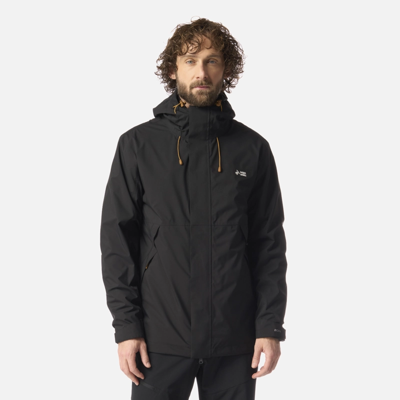 CHAQUETA HOMBRE ESCARCHA NEGRO HAKA HONU I26 - 2