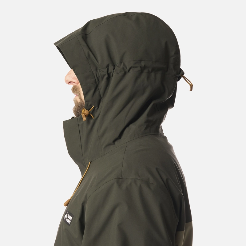 CHAQUETA HOMBRE ESCARCHA VERDE MILITAR HAKA HONU - 5