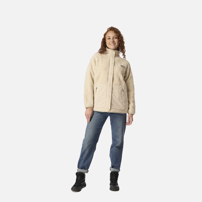 POLAR MUJER ZIP-PORRITO CREMA HAKA HONU I26 - 7