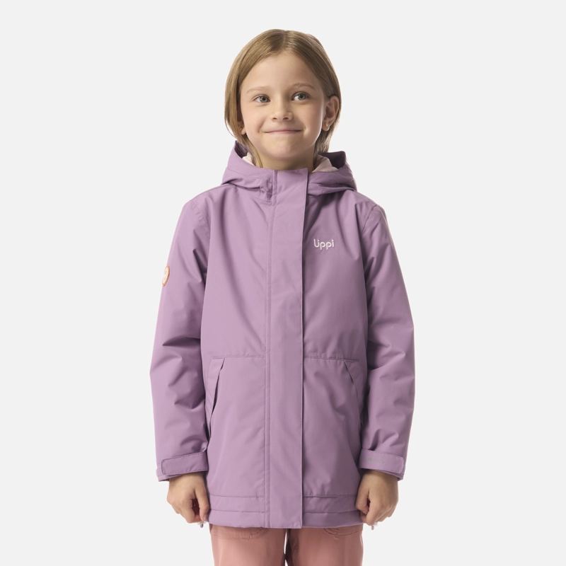 CHAQUETA NIÑA COLD PLACE B-DRY HOODY JACKET PURPURA CLARO LIPPI I26 - 1
