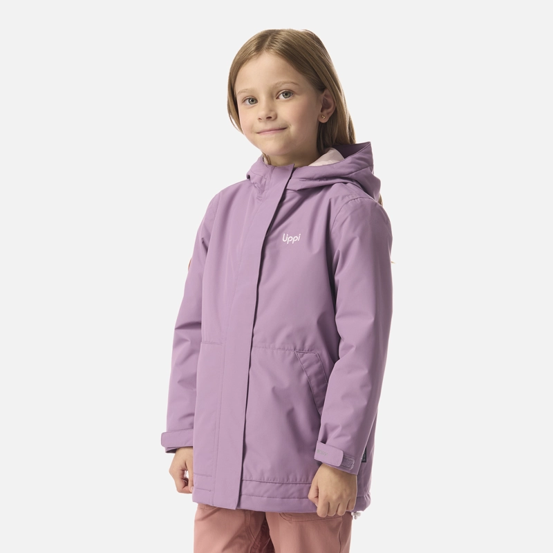CHAQUETA NIÑA COLD PLACE B-DRY HOODY JACKET PURPURA CLARO LIPPI I26 - 2