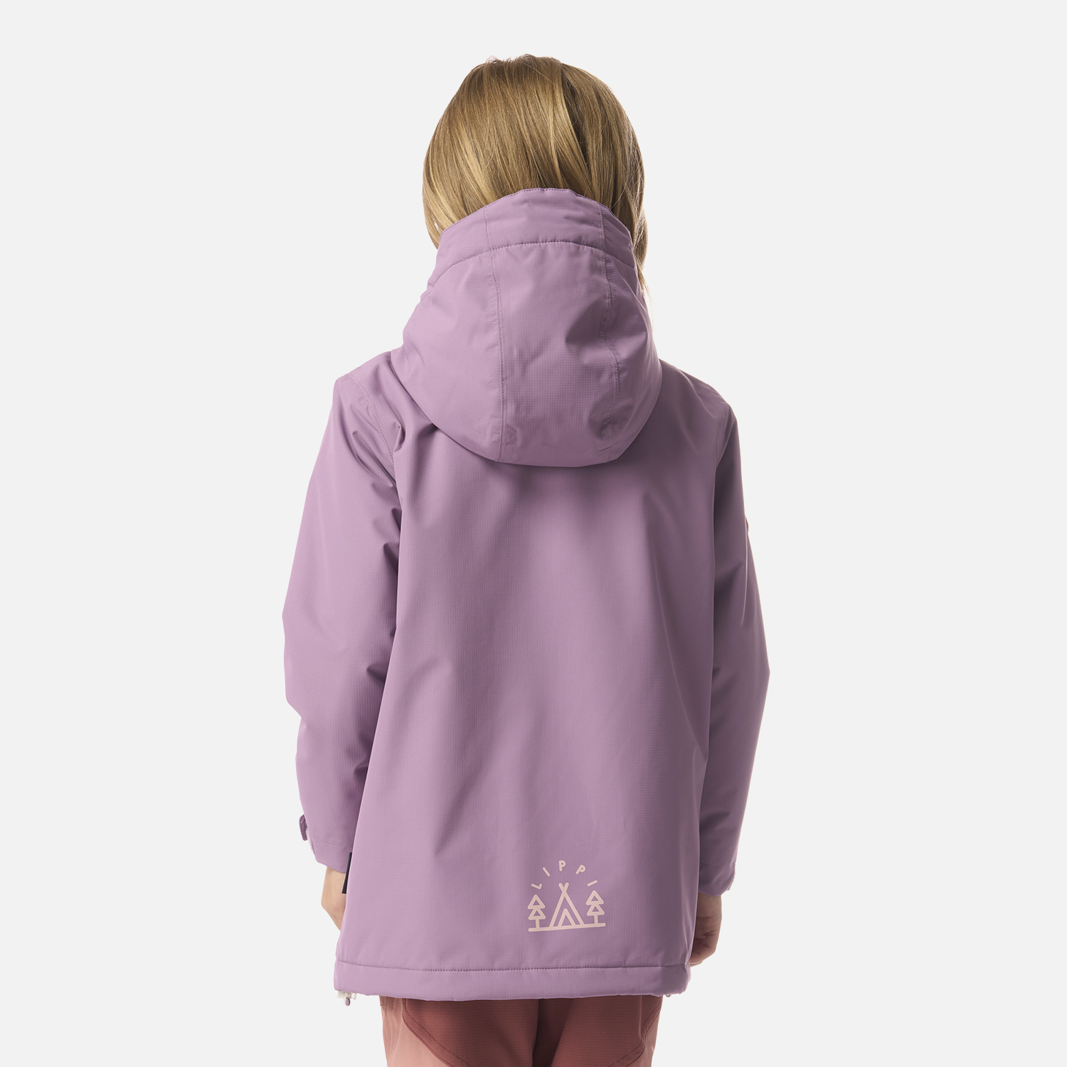 CHAQUETA NIÑA COLD PLACE B-DRY HOODY JACKET PURPURA CLARO LIPPI I26 - 3