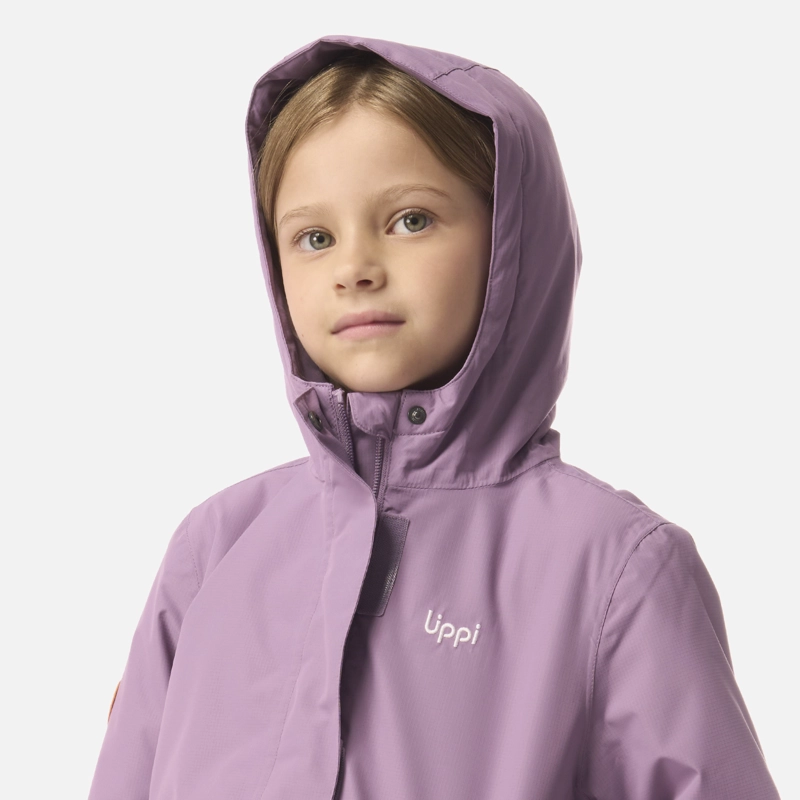 CHAQUETA NIÑA COLD PLACE B-DRY HOODY JACKET PURPURA CLARO LIPPI I26 - 4