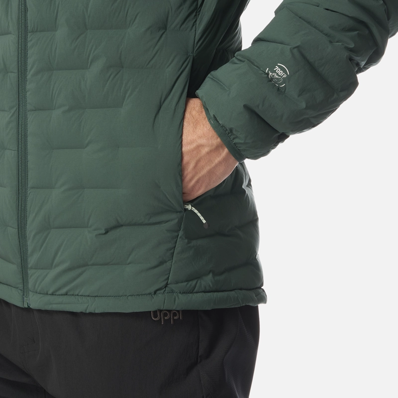 CHAQUETA HOMBRE ULTIMATE STRETCH DOWN JACKET PETROLEO LIPPI I26 - 5