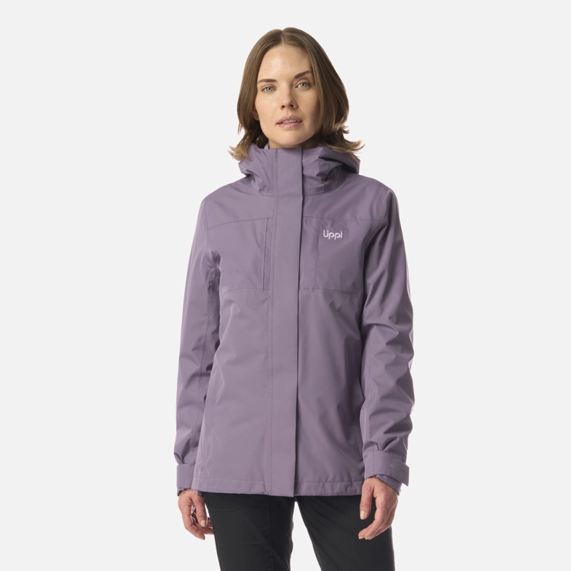 CHAQUETA MUJER TRES CRUCES FUSION-3 HOODY JACKET VIOLETA LIPPI I26 - 2