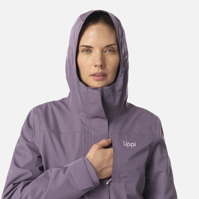 CHAQUETA MUJER TRES CRUCES FUSION-3 HOODY JACKET VIOLETA LIPPI I26 - 4