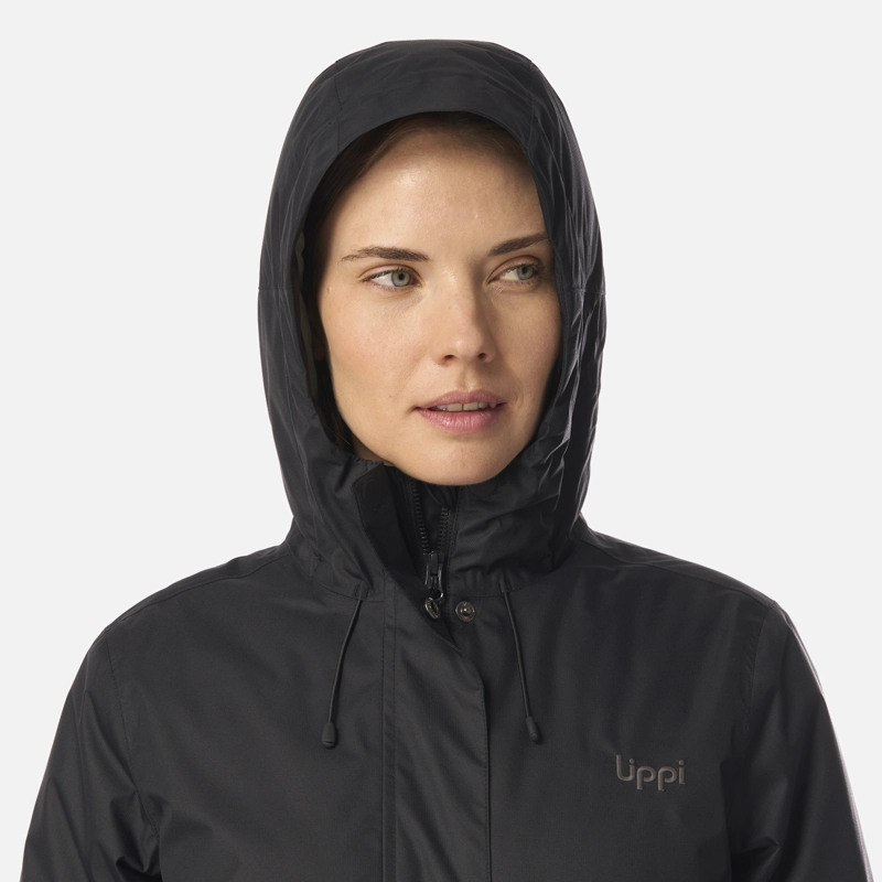 CHAQUETA MUJER GUNTHER B-DRY HOODY JACKET NEGRO LIPPI I26 - 4
