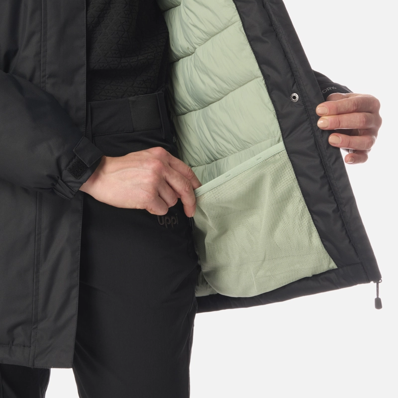 CHAQUETA MUJER GUNTHER B-DRY HOODY JACKET NEGRO LIPPI I26 - 6