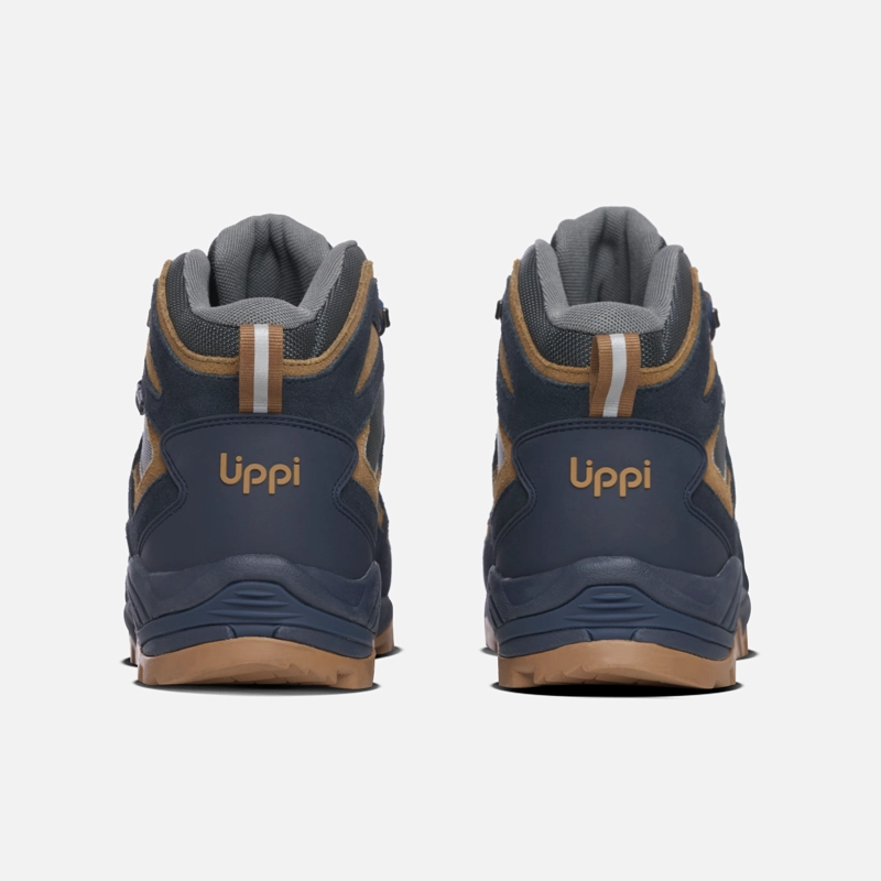 BOTIN HOMBRE PUELO CS HI AZUL / CAFE LIPPI I6 - 6