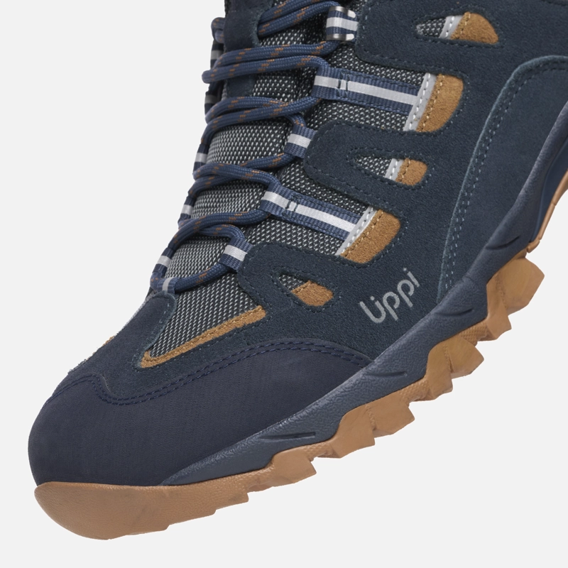 BOTIN HOMBRE PUELO CS HI AZUL / CAFE LIPPI I6 - 7