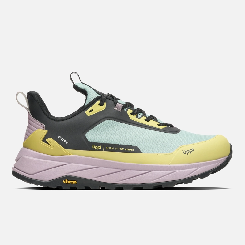 ZAPATILLA MUJER KRONOS TURQUESA / VERDE PISTACHO LIPPI I26 - 1