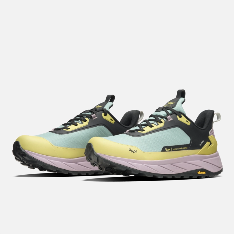 ZAPATILLA MUJER KRONOS TURQUESA / VERDE PISTACHO LIPPI I6 - 4