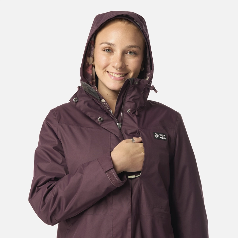 CHAQUETA MUJER CORTEZA BURDEO HAKA HONU - 4