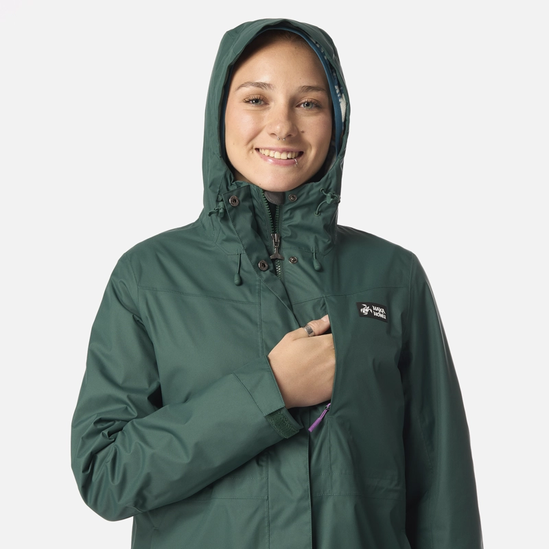 CHAQUETA MUJER CORTEZA ESMERALDA HAKA HONU - 4