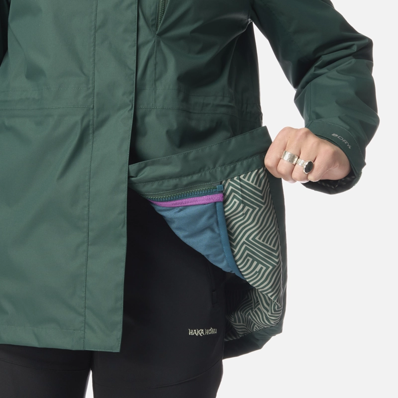 CHAQUETA MUJER CORTEZA ESMERALDA HAKA HONU - 6
