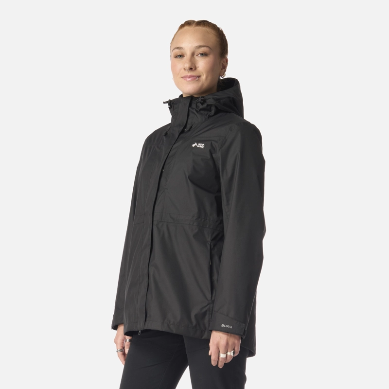 CHAQUETA MUJER CORTEZA NEGRO HAKA HONU - 2