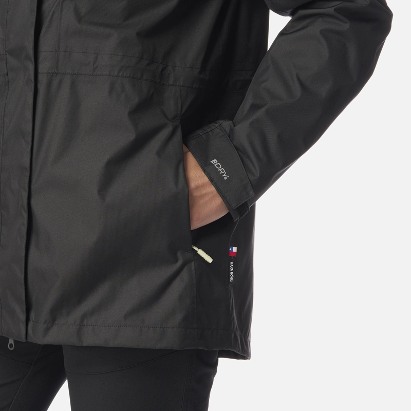 CHAQUETA MUJER CORTEZA NEGRO HAKA HONU - 5