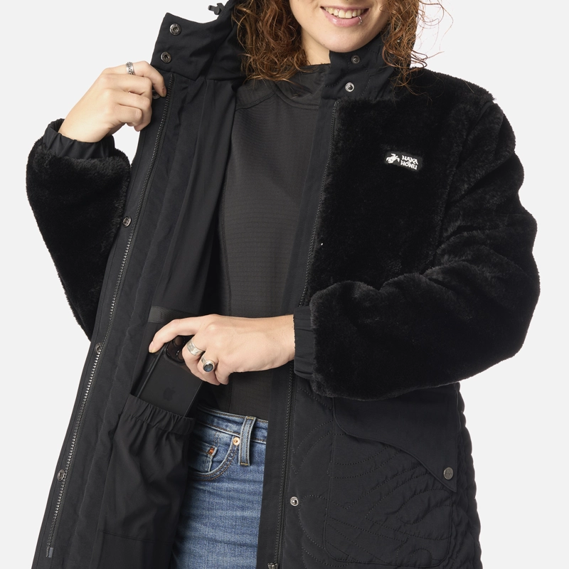 POLAR MUJER NOES-NI NEGRO HAKA HONU - 4