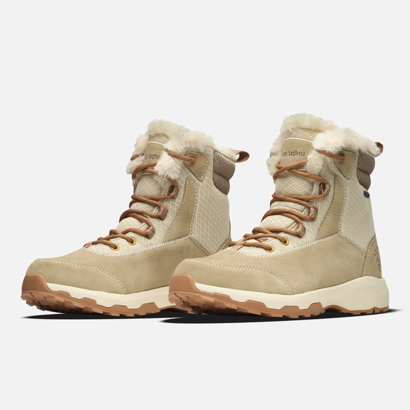 BOTA MUJER PELLON CREMA HAKA HONU I26 - 4
