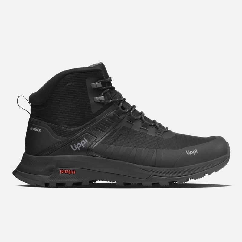 ZAPATILLA HOMBRE VULCANO IRON STONE MID B-DRY NEGRO LIPPI I6 - 1