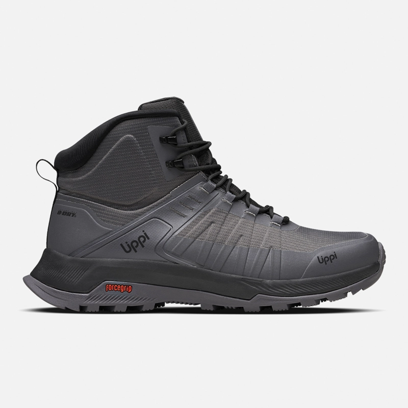 ZAPATILLA HOMBRE VULCANO IRON STONE MID B-DRY GRIS OSCURO LIPPI - 1