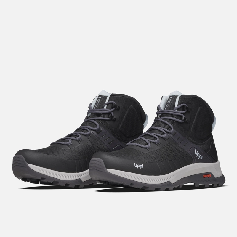 ZAPATILLA MUJER VULCANO IRON STONE MID B-DRY NEGRO / AGUA LIPPI I26 - 4