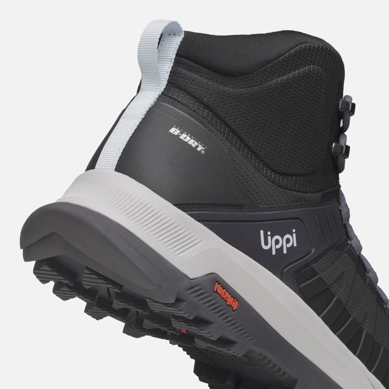 ZAPATILLA MUJER VULCANO IRON STONE MID B-DRY NEGRO / AGUA LIPPI I26 - 8