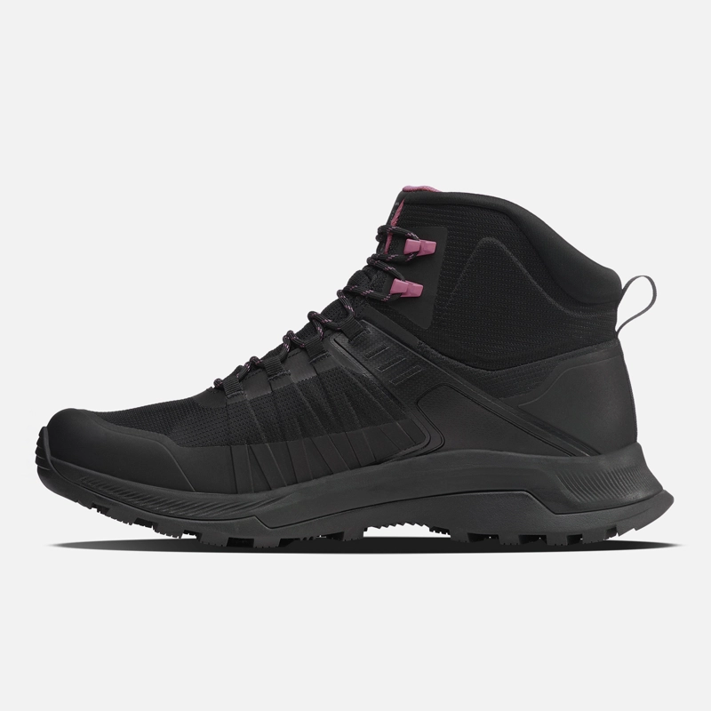 ZAPATILLA MUJER VULCANO IRON STONE MID B-DRY NEGRO/ROSADO LIPPI I6 - 2